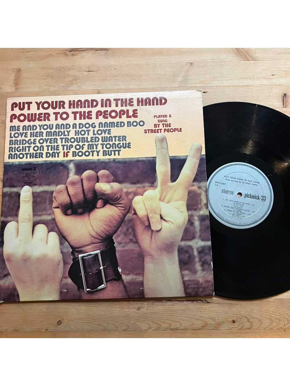 Various - Put your Hand in the Hand Power to the People 33rpm VG+ VR23